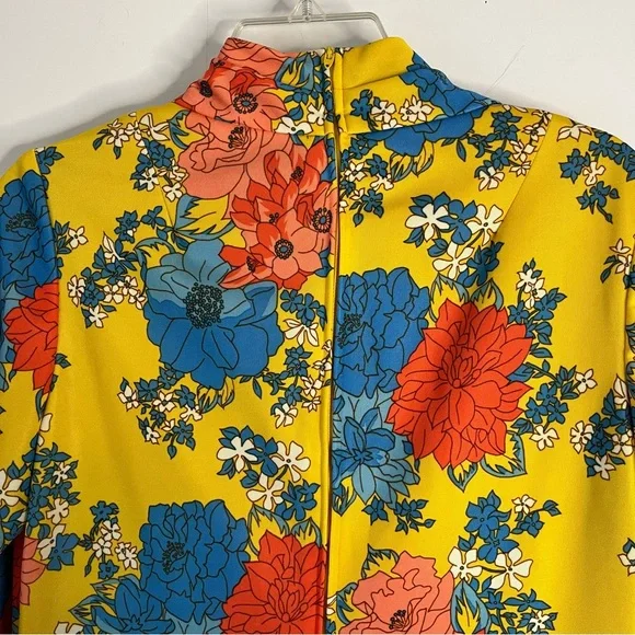 Floral Yellow Dress - Picture 10 of 12